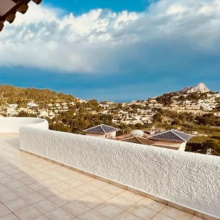 Villa Luxe Prive Met Zeezicht Calpe